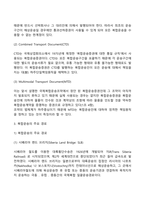 복합운송증권, 복합운송의 주요 경로, 복합운송인-5
