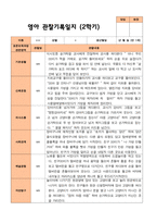 평가제- 만 1세 2학기 영아관찰일지 10명-2