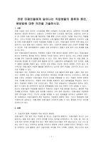 전문 미용인들에게 일어나는 직업병들의 종류와 원인, 예방법에 대한 의견을 기술하시오-1