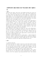 사회복지관의 발달 배경과 3대 주요사업에 대해 기술하시오-1
