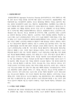 다음 정보를 활용하여 비용을 최소화하는 총괄생산계획을 수립하시오-2