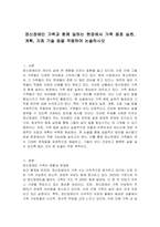 정신장애인 가족과 함께 일하는 현장에서 가족 옹호 실천, 계획, 지침 기술 등을 적용하여 논술하시오-1