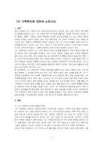 1인 가족복지에 대하여 논하시오-1