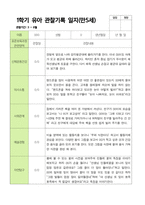평가제 1학기 2학기 1년 관찰일지 만 5세 23명-20