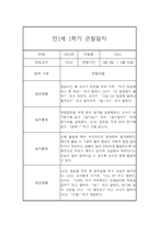 만1세 20명 1년 관찰일지 (발달평가 첨부/80Page분량)-3