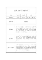 만1세 20명 1년 관찰일지 (발달평가 첨부/80Page분량)-6