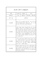 만1세 20명 1년 관찰일지 (발달평가 첨부/80Page분량)-7