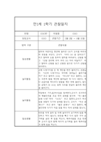 만1세 20명 1년 관찰일지 (발달평가 첨부/80Page분량)-9