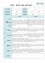 2학기 영아관찰일지와 상담일지 만 2세 12명 - 평가제-20