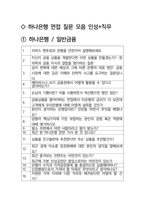 하나은행 면접 최종합격자의 면접질문 모음 + 합격팁 [최신극비자료]-2