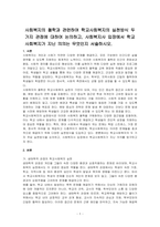 사회복지의 철학과 관련하여 학교사회복지의 실천방식 두 가지 관점에 대하여 논의하고, 사회복지사 입장에서 학교사회복지가 지닌 의의는 무엇인지 서술하시오-1