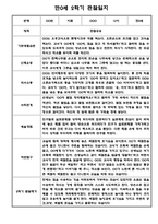 [영아관찰일지] 만 0세 2학기(하반기) 관찰일지 20명-3