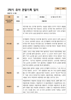 평가제 2학기 유아관찰일지와 발달평가와 상담일지 만 3세 21명-9