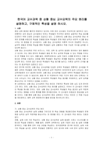 한국어 교수과목 중 상황 중심 교수요목의 주요 원리를 설명하고, 구체적인 특성을 설명 하시오-1