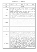 만0세 1년 총평 포함 관찰일지 입니다.-5