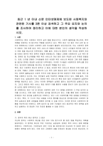 최근 1 년 이내 신문 인터넷매제에 보도된 사회복지와 관련된 기사를 3편 이상 검색하고 그 주요 요지와 논의를 조사하여 정리하고 이에 대한 본인의 생각을 작성하시오-1