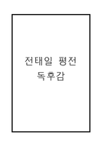 [전태일 평전 독후감] 전태일 평전 줄거리 요약과 전태일 인물분석 및 전태일 평전 읽고 느낀점과 독후감-1