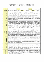 만4세(6세, 6살) 어린이집, 유치원 1학기 생활기록부(누리과정5개영역) 및 종합발달평가(15명)-9