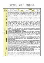 만4세(6세, 6살) 어린이집, 유치원 1학기 생활기록부(누리과정5개영역) 및 종합발달평가(15명)-12