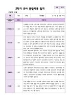 2학기 유아 관찰일지와 발달평가  만 4세 23명 - 평가제-5