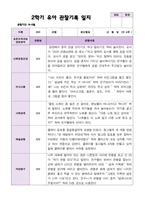2학기 유아 관찰일지와 발달평가  만 4세 23명 - 평가제-9