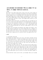 심리사회모델과 동기강화모델의 특징 및 내용을 각각 설명하고, 두 모델을 구체적으로 비교하시오-1
