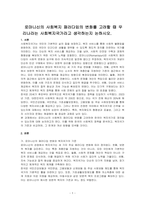 로마니신의 사회복지 패러다임의 변화를 고려할 때 우리나라는 사회복지국가라고 생각하는지 논하시오-1