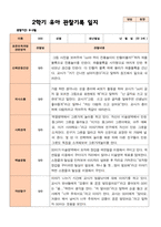 만 3세 21명 2학기 유아관찰일지와 발달평가- 평가제-6