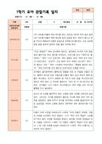 만4세 1학기  2학기 유아 관찰일지 23명- 평가제-13