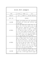 만1세 1년 관찰일지 입니다.(평가인증A/1학기,2학기 종합발달평가 포함)-7
