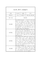 만1세 1년 관찰일지 입니다.(평가인증A/1학기,2학기 종합발달평가 포함)-19