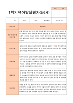 만3세 1학기  2학기 유아 발달평가 21명-13