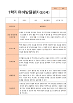 만3세 1학기  2학기 유아 발달평가 21명-15