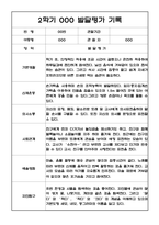 만1세 2학기(9월-2월) 발달평가 20명 - 평가제-3
