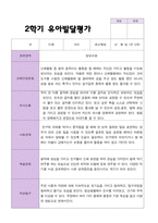 만 5 세 25명 2학기 유아 발달평가 와 관찰일지  평가제-15