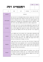만 5 세 25명 2학기 유아 발달평가 와 상담일지와 관찰일지  평가제-7