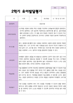 만 5 세 25명 2학기 유아 발달평가 - 평가제-6