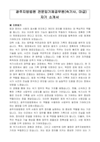 광주지방법원 전문임기제공무원(속기사, 마급)자기소개서, 직무수행계획서-1