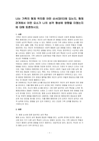 나는 가족의 형제 위치중 어떤 순서(맏이)에 있는지, 형제관계에서 어떤 요소가 나의 성격 형성에 영향을 미쳤는지에 대해 토론하시오-1