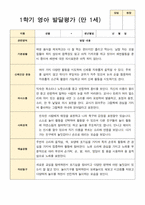 1 만 1세 10명 1년 관찰 발달 상담 묶음 서류-13