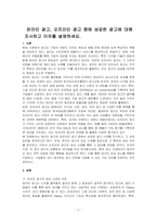 온라인 광고, 오프라인 광고 중에 성공한 광고에 대해 조사하고 이유를 설명하세요-1