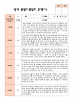 만 1세 1학기 2학기 영아 관찰일지 10명-1