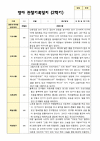 만 1세 1학기 2학기 영아 관찰일지 10명-15