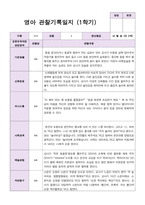 만2세 1학기 2학기 영아 관찰일지 12명-10