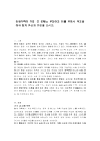 현대가족의 가장 큰 문제는 무엇이고 이를 위해서 무엇을 해야 할지 자신의 의견을 쓰시오-1