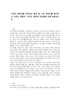 시장의 매력도를 분석하는 절차 및 시장 매력도를 평가하는 기준인 외형적, 구조적, 환경적 요인들에 대해 설명하시오-1