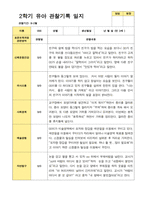 평가제 만 3세 2학기  유아관찰일지 23명-1