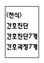 [천식 간호진단] 천식 간호진단 간호과정 케이스 (천식 간호진단7개,간호과정7개)-1