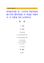 언어습득이론 중, 스키너의 학습이론과 촘스키의 생득이론을 각 특성을 서술하고, 두 이론을 비교 논의하시오-1