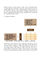 사업 포트폴리오 분석(성장-점유율 매트릭스, 경험곡선분석, 산업매력도-기업강점모델, 시장영향분석모델)-6